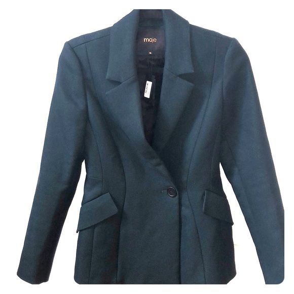 Maje Jackets & Blazers - Maje structured jacket - dark green